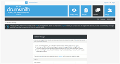 Desktop Screenshot of drumsmith.com
